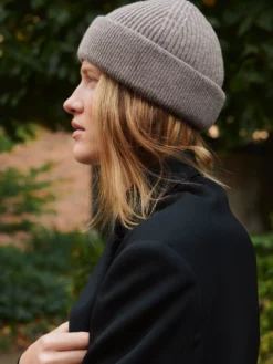Beanie i lammeuld