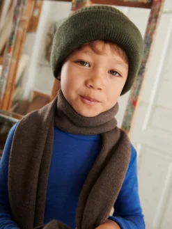 Beanie i lammeuld