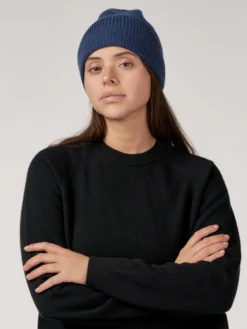Beanie i lammeuld til kvinder