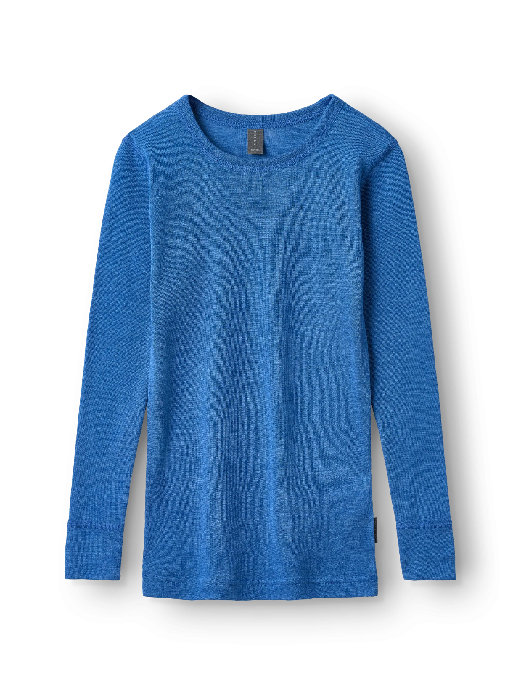 Bluse i merinould/silke til børn