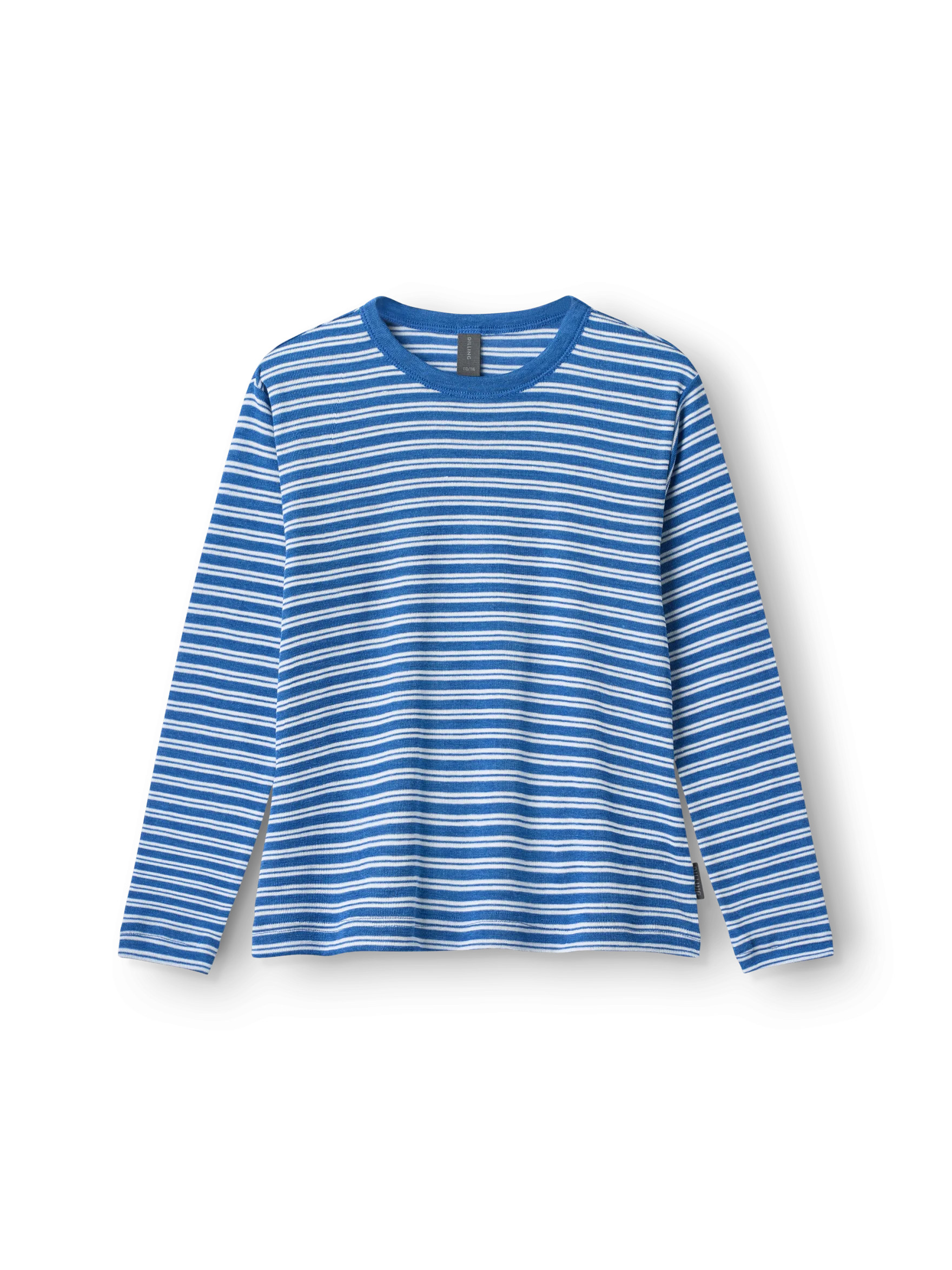 Bluse i merinould/silke til børn