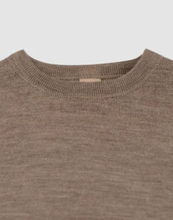 Bluse i merinould til baby