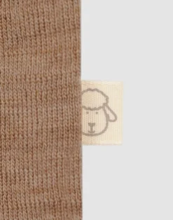 Bluse i merinould til baby