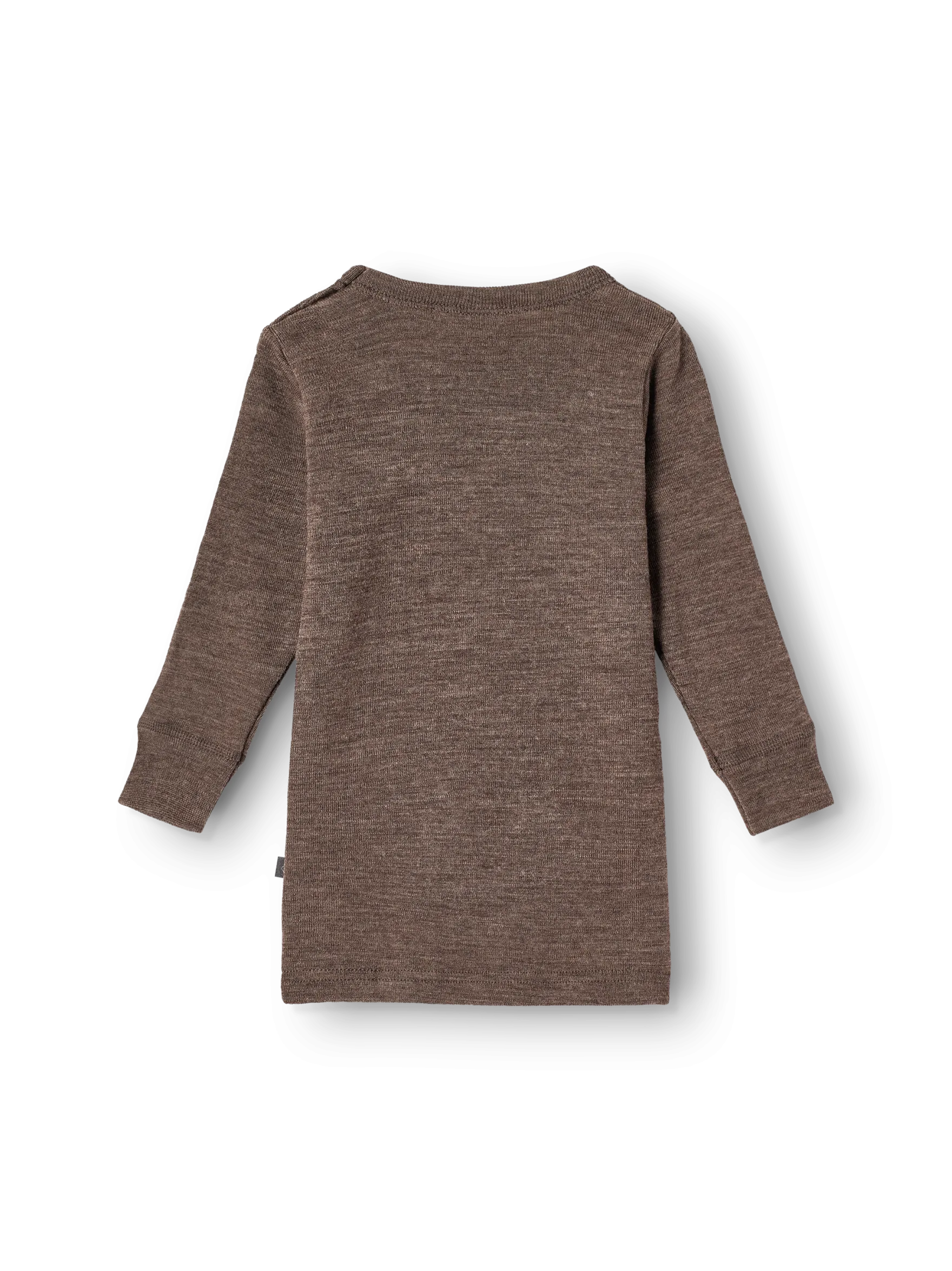 Bluse i merinould til baby
