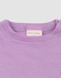 Bluse i merinould til baby