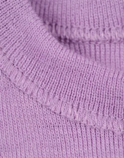Bluse i merinould til baby
