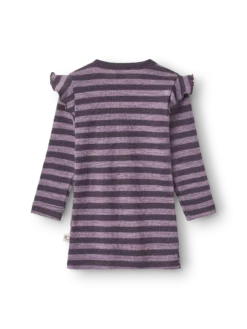 Bluse i merinould til baby
