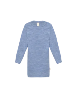 Bluse i merinould til baby
