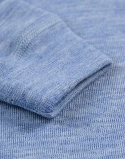 Bluse i merinould til baby