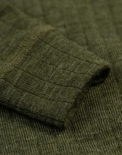 Bluse i merinould til baby