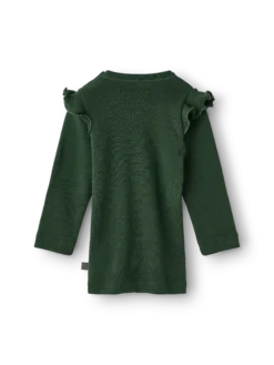 Bluse i merinould til baby