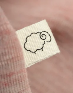Bluse i merinould til baby