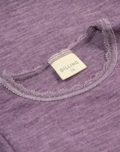 Bluse i merinould til baby