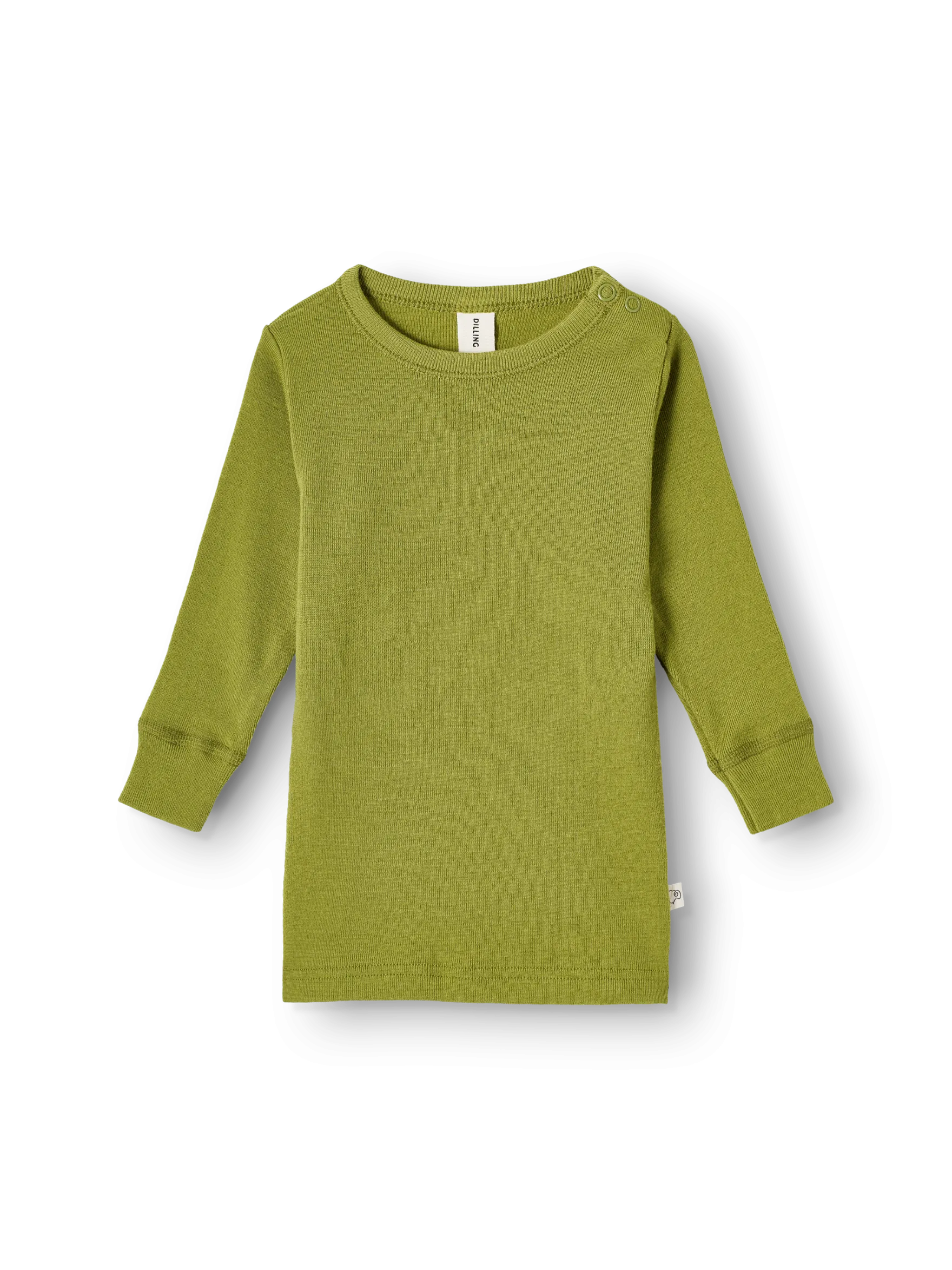 Bluse i merinould til baby