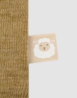 Bluse i merinould til baby