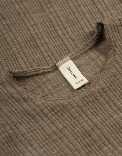 Bluse i merinould til børn