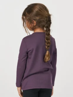 Bluse i merinould til børn