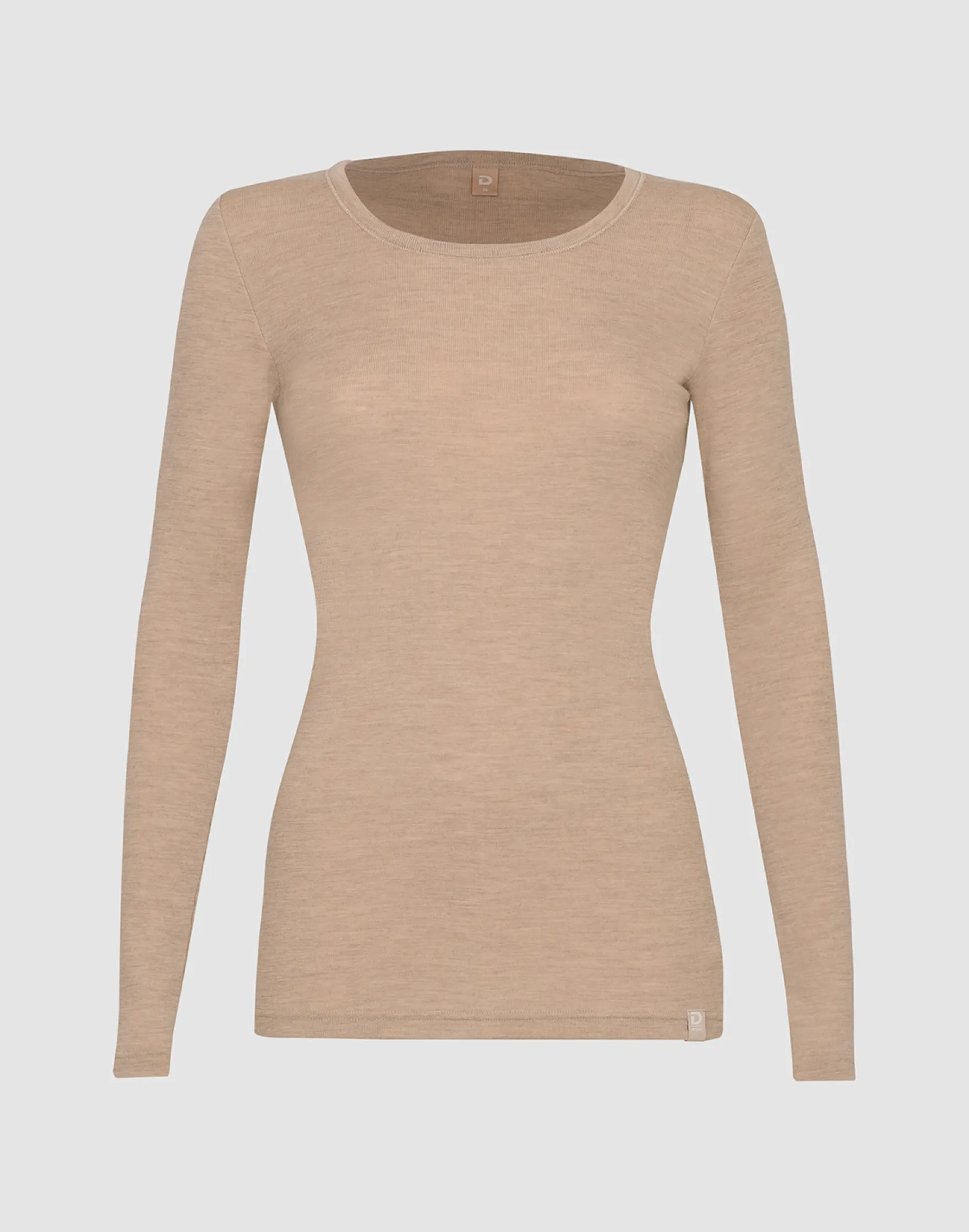 Bluse i merinould til kvinder