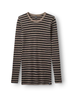 Bluse i merinould til kvinder