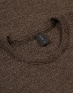 Bluse i merinould til kvinder