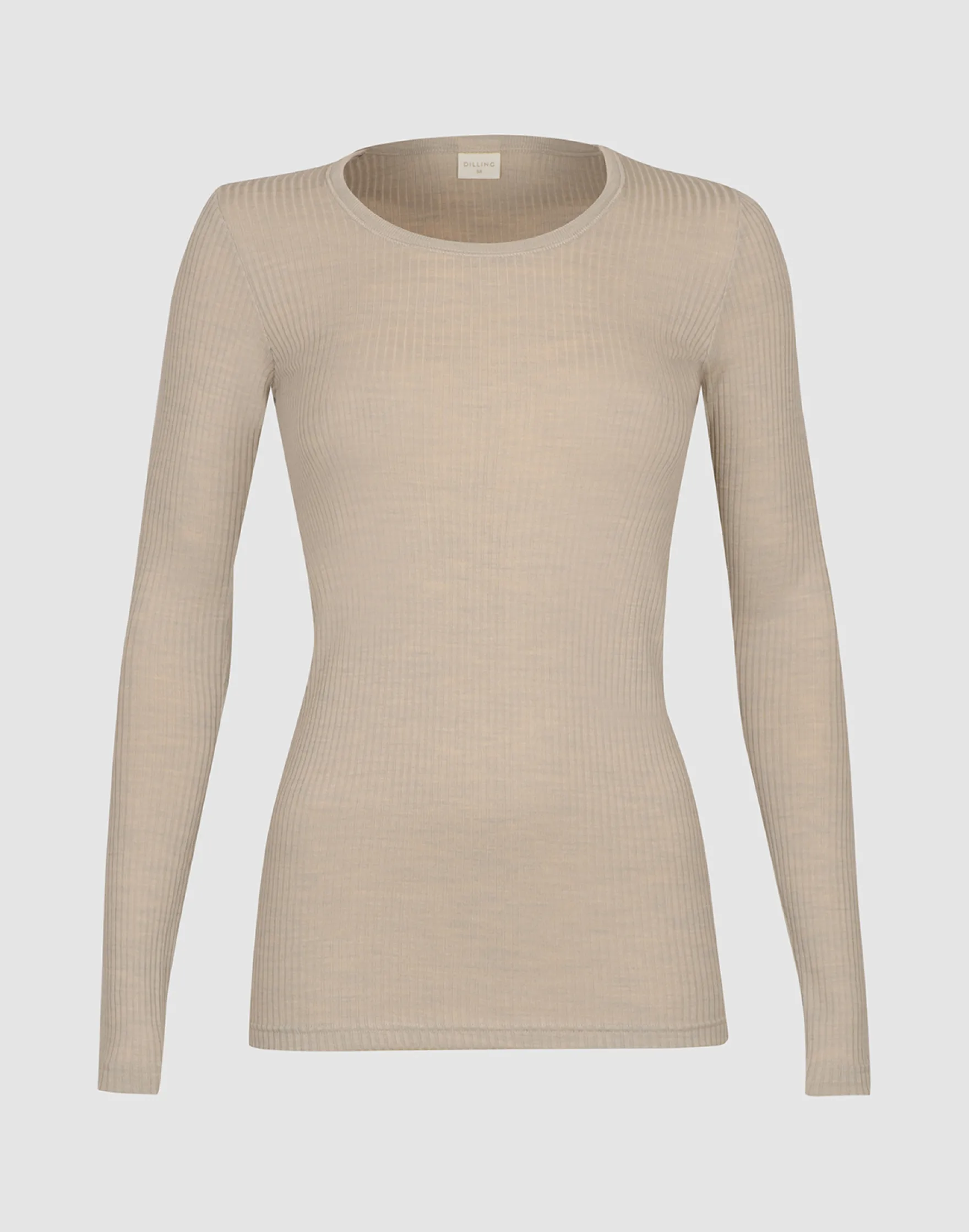Bluse i merinould til kvinder