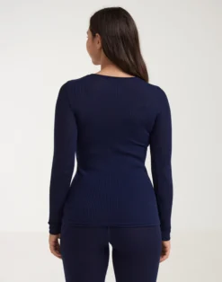 Bluse i merinould til kvinder