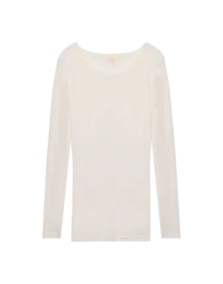 Bluse i merinould til kvinder