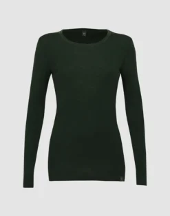 Bluse i merinould til kvinder