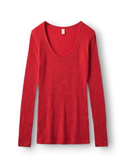 Bluse i merinould til kvinder