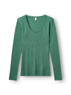 Bluse i merinould til kvinder