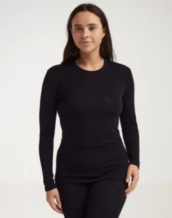 Bluse i merinould til kvinder