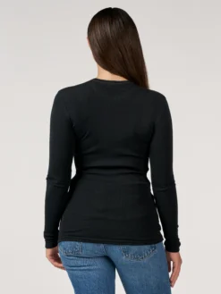 Bluse i merinould til kvinder