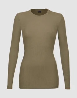 Bluse i merinould til kvinder