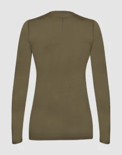 Bluse i merinould til kvinder
