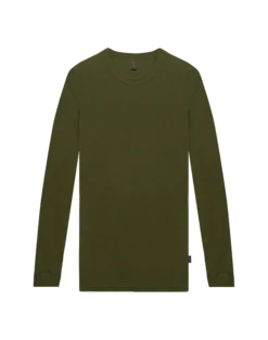 Bluse i merinould til mænd