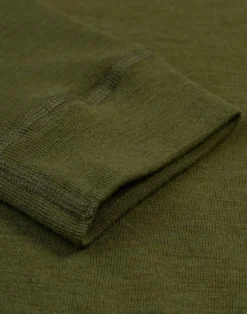 Bluse i merinould til mænd