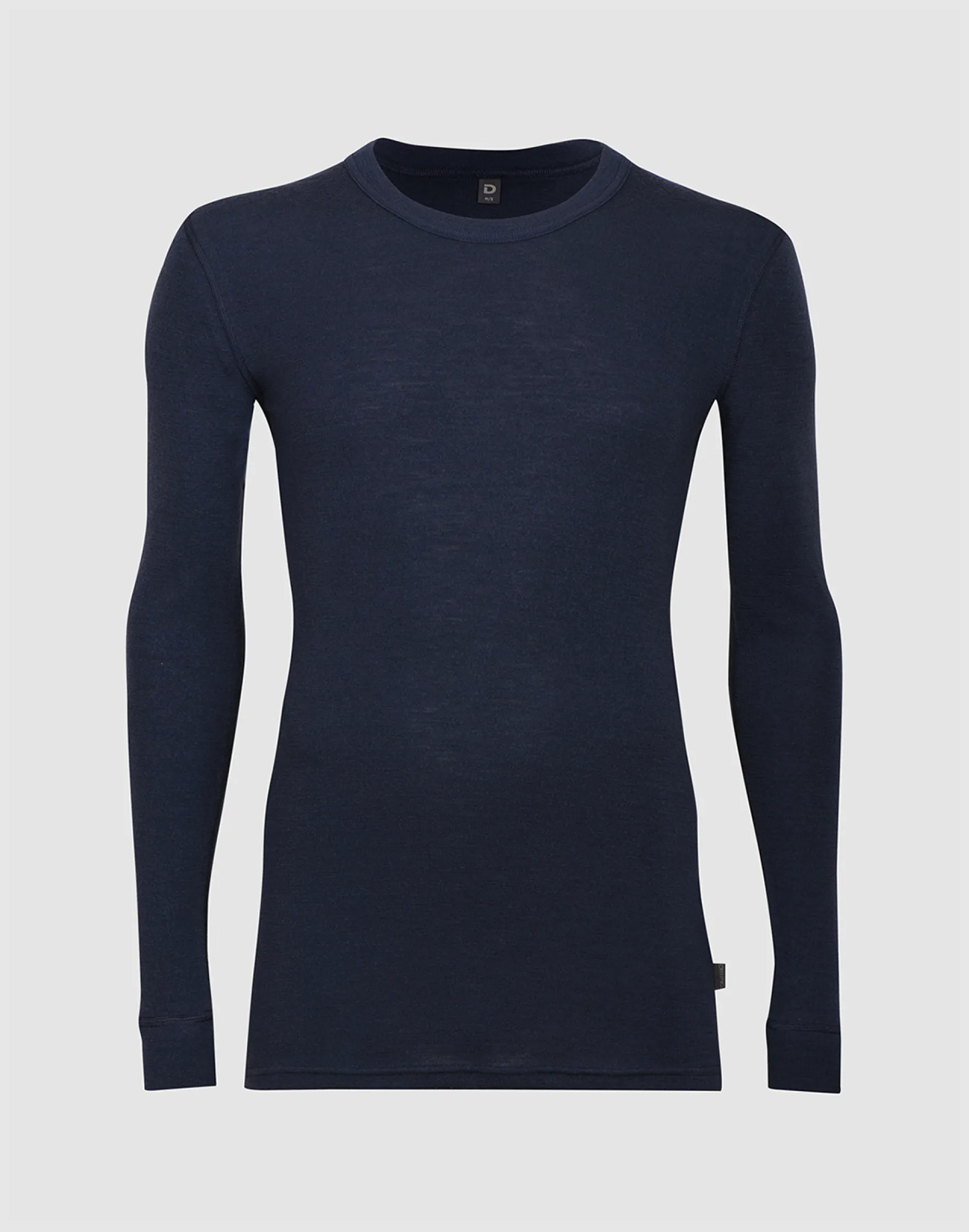 Bluse i merinould til mænd