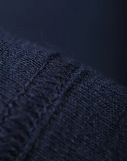 Bluse i merinould til mænd