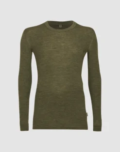 Bluse i merinould til mænd