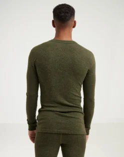 Bluse i merinould til mænd