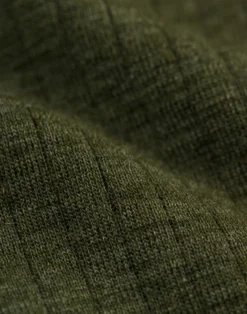 Bluse i merinould til mænd