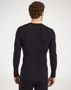 Bluse i merinould til mænd