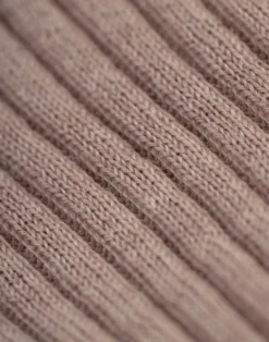 Bluse med flæser i merinould til børn