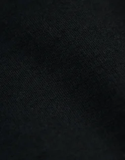 Bluse med half-zip i merinould til mænd