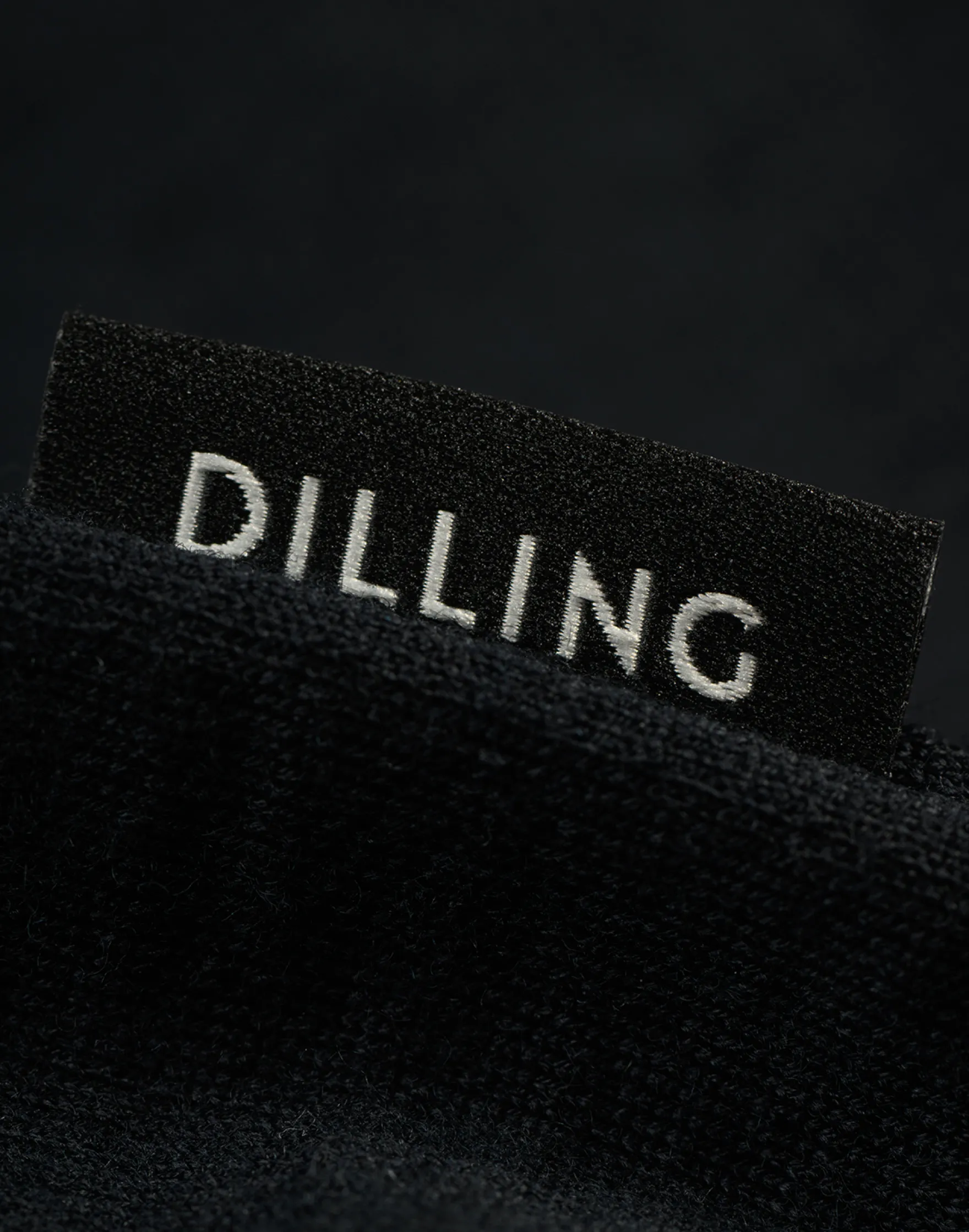Bluse med half-zip i merinould til mænd