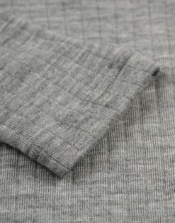 Bluse med half-zip til børn