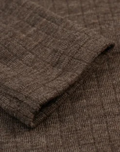 Bluse med half-zip til børn