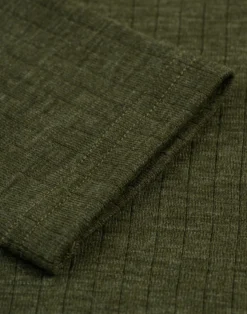 Bluse med half-zip til børn