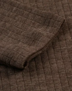 Bluse med half-zip til mænd