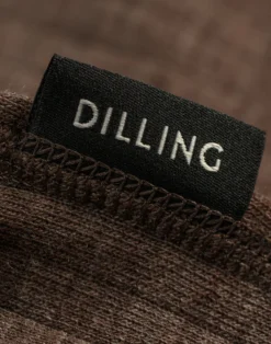 Bluse med half-zip til mænd